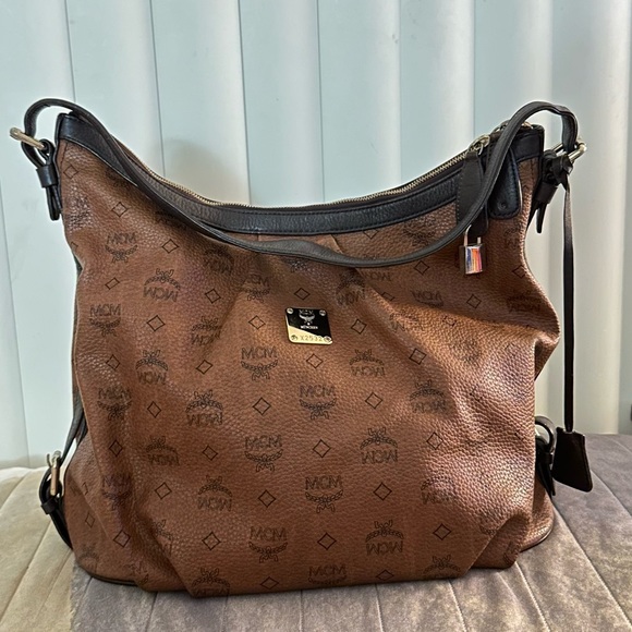 MCM Bags Mcm Cognac Hobo Bag Poshmark